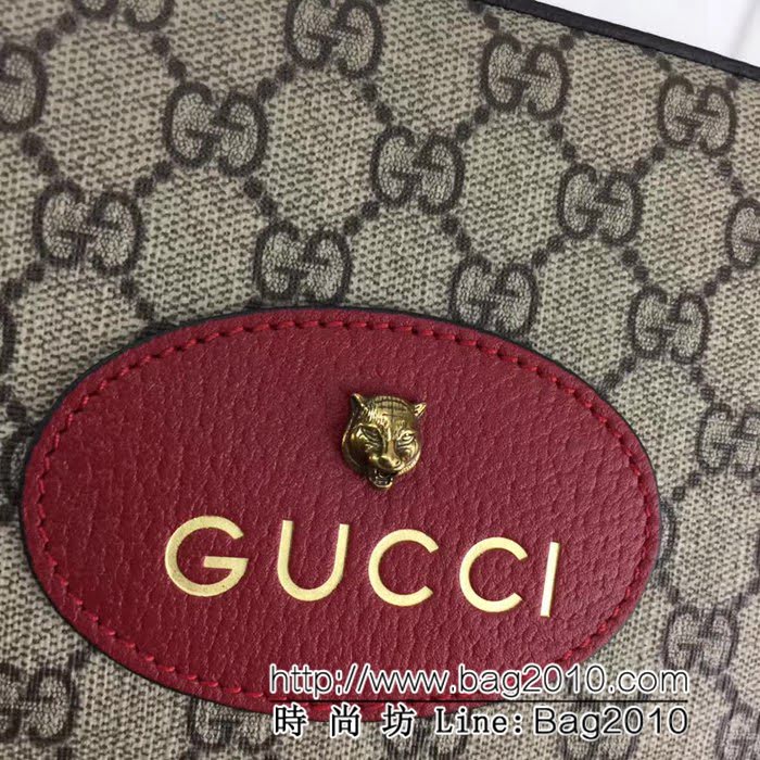 GUCCI古馳原單 新款專櫃品質高仿原單貨實物實拍476466 顏啡PVC大紅皮腰包 HY1136
